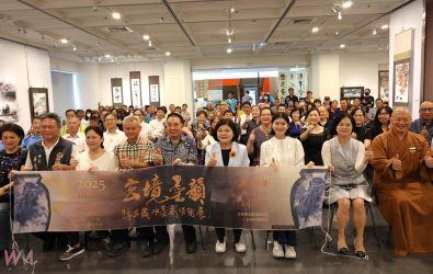 藝術家陳玄茂的個人創作展「玄境．墨韻」，展期自10月18日至10月29日止。（圖／記者蘇榮泉攝）