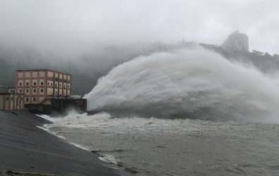 1141022-231北水分署啟動排砂放水　石門水庫穩定安全運作中。