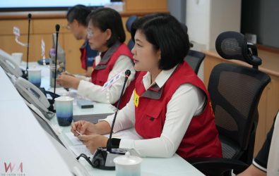 縣長張麗善邀集全縣20鄉鎮市公所及雲林縣養豬協會共同研議防疫政策。（圖／記者蘇榮泉攝）