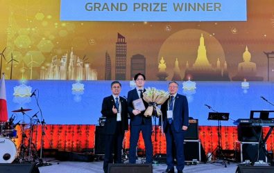 綠茵生技公司榮獲第28 屆亞洲科學園區年會企業獎首獎。